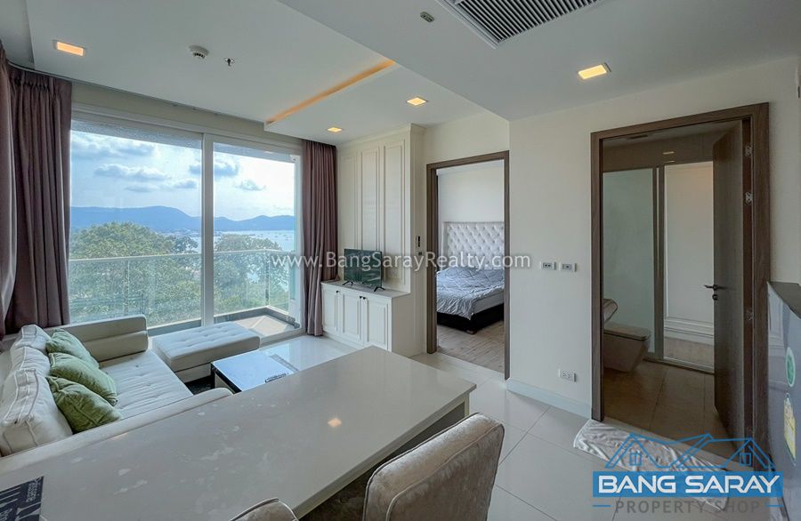 Beach front condo for rent in Bang Saray คอนโด  สำหรับเช่า