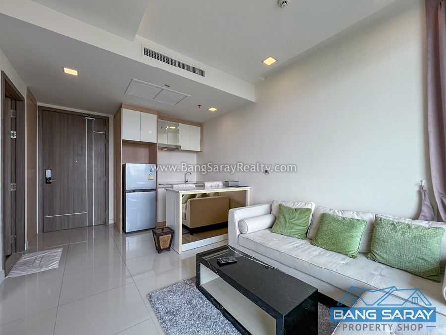 Beach front condo for rent in Bang Saray คอนโด  สำหรับเช่า