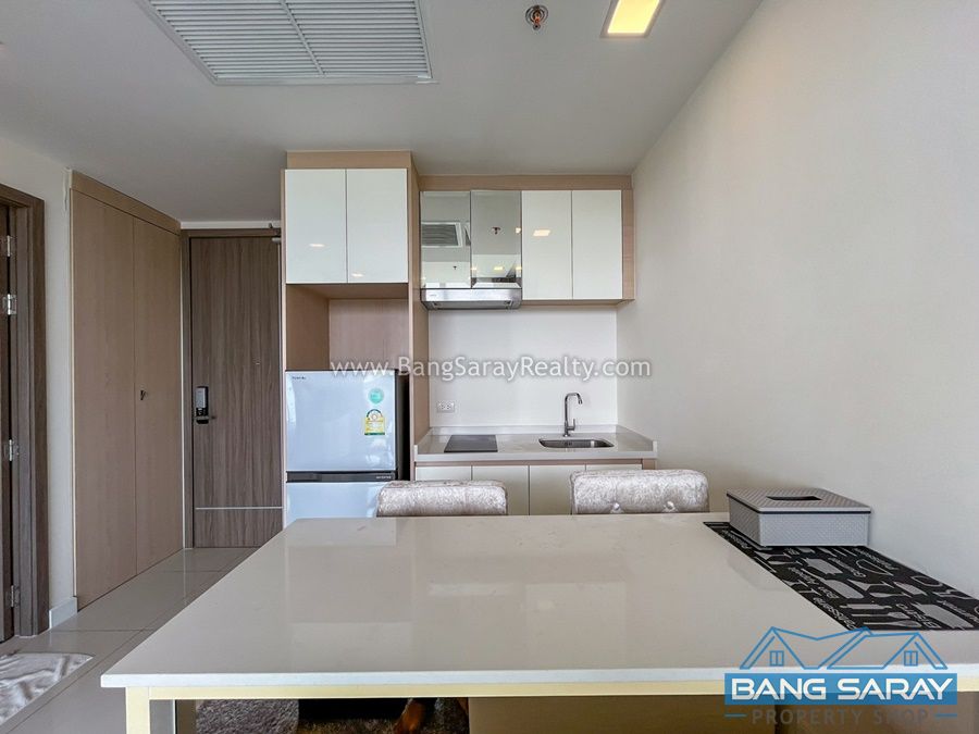 Beach front condo for rent in Bang Saray คอนโด  สำหรับเช่า