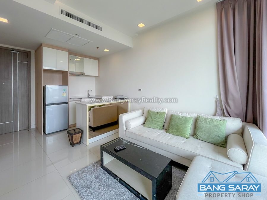 Beach front condo for rent in Bang Saray คอนโด  สำหรับเช่า