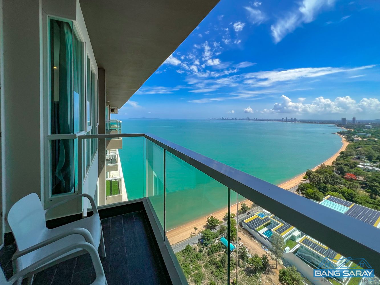 Beach front condo for rent in Bang Saray (Pattaya side) คอนโด  สำหรับเช่า