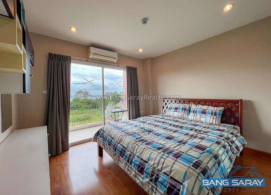 Sea Views Condo for Rent in Bang Saray, Only 250m. to Beach คอนโด  สำหรับเช่า