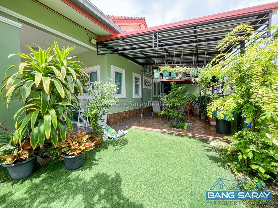 Newly Renovate, Corner House in Bang Saray บ้าน  สำหรับขาย