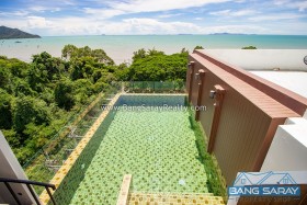 ให้เช่าคอนโดห้องมุม 1ใกล้หาด 60 ม. - 1 ห้องนอนคอนโดสำหรับเช่าในบางเสร่, นาจอมเทียน
