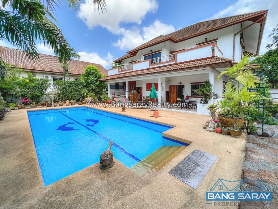 Two story Pool Villa House for Sale in Bang Saray บ้าน  สำหรับขาย