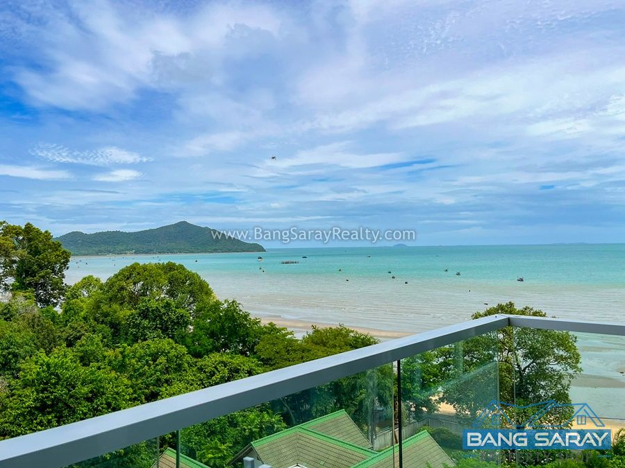 Beach front with sea view condo for rent คอนโด  สำหรับเช่า