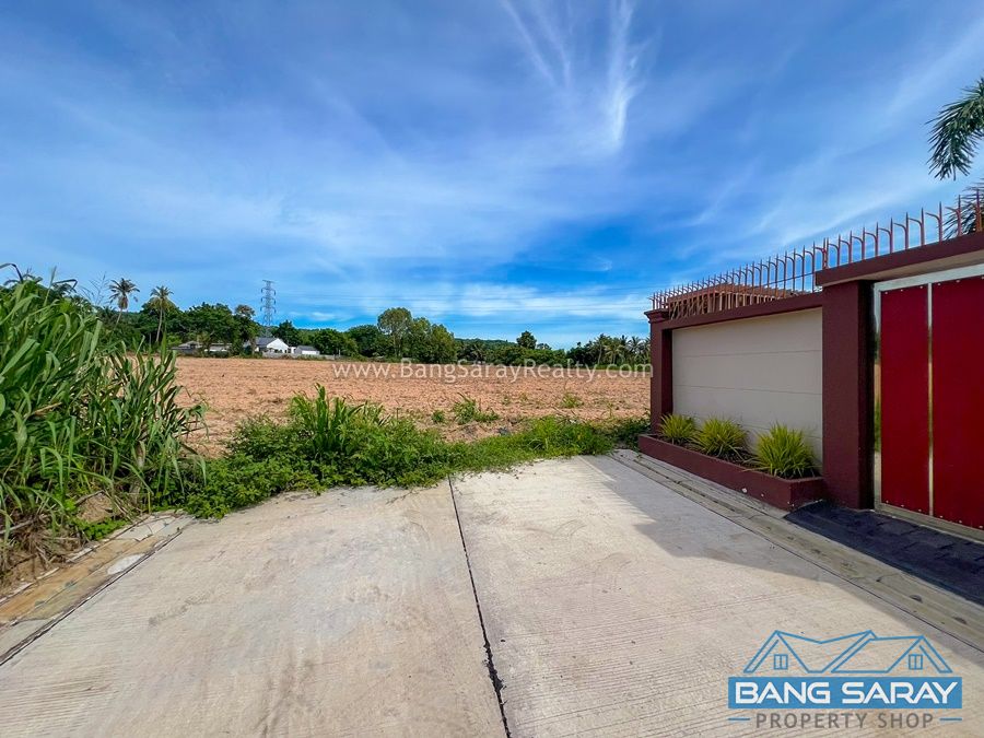 One Rai of Land for Sale in Bang Saray Eastside, 3km to beach ที่ดิน  สำหรับขาย