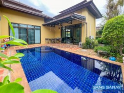 ขายบ้าน Pool Villa ฝั่งทะเลบางเสร่ พร้อมเฟอร์บิ้วอินส์ - 3 ห้องนอนบ้านสำหรับขายในบางเสร่, นาจอมเทียน