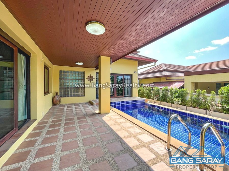 Pool villa bali style  for Rent in Bang Saray บ้าน  สำหรับเช่า