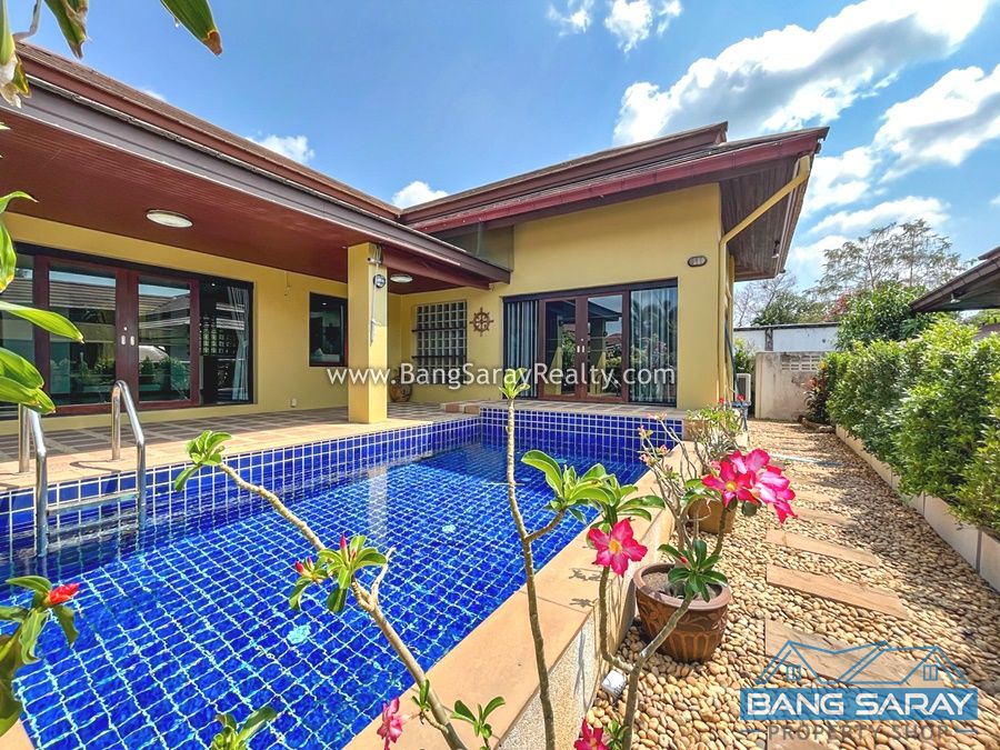 Pool villa bali style  for Rent in Bang Saray บ้าน  สำหรับเช่า