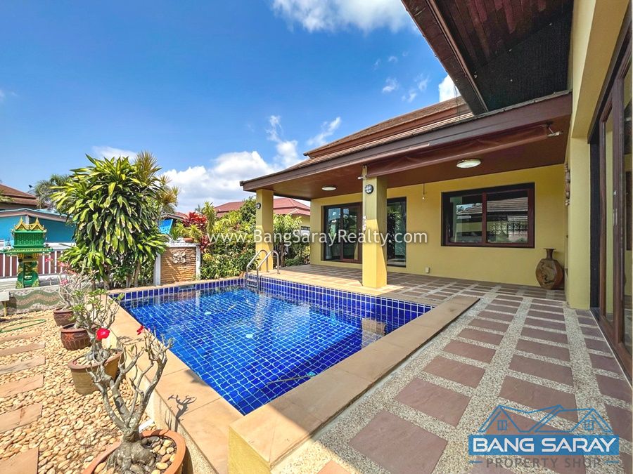 Pool villa bali style  for Rent in Bang Saray บ้าน  สำหรับเช่า