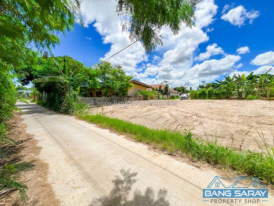 Beachside Bang Saray Land for Sale, 84 sq.wah ที่ดิน  สำหรับขาย