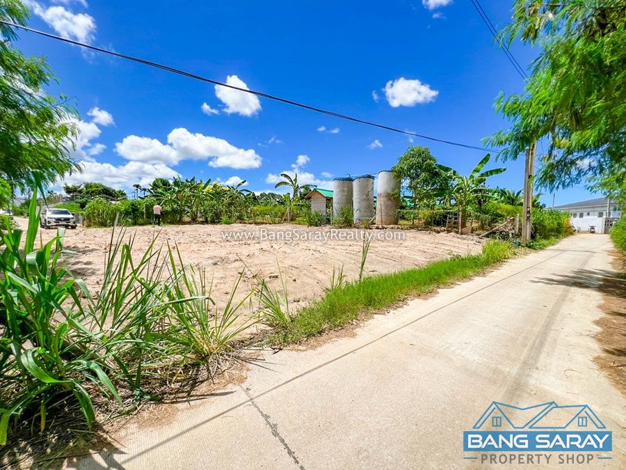 Beachside Bang Saray Land for Sale, 84 sq.wah ที่ดิน  สำหรับขาย