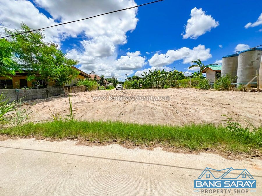 Beachside Bang Saray Land for Sale, 84 sq.wah ที่ดิน  สำหรับขาย