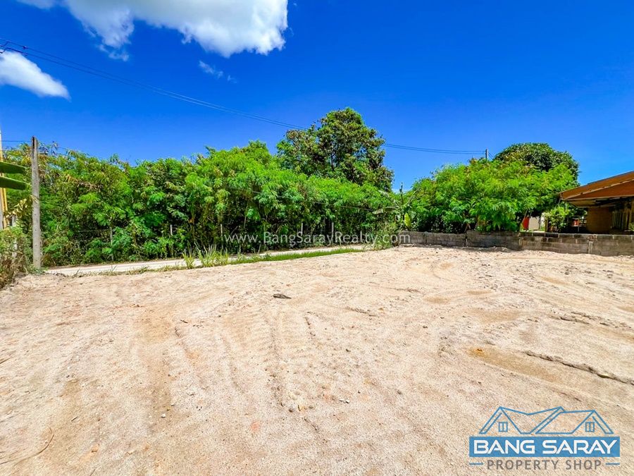 Beachside Bang Saray Land for Sale, 84 sq.wah ที่ดิน  สำหรับขาย