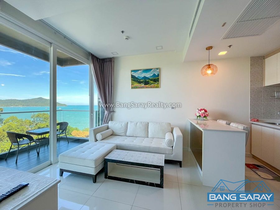 Beachfront Bang Saray Condo for Sale, Sea Views คอนโด  สำหรับขาย