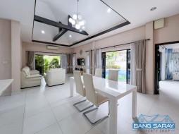 Pool Villa ให้เช่า ในหมู่บ้านดุสิต นาจอมเทียน - 3 ห้องนอนบ้านสำหรับเช่าในนาจอมเทียน, นาจอมเทียน