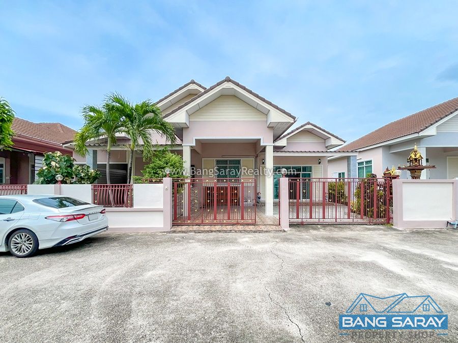 Urgent Sale! Detached House for Sale in Bang Saray Beachside บ้าน  สำหรับขาย