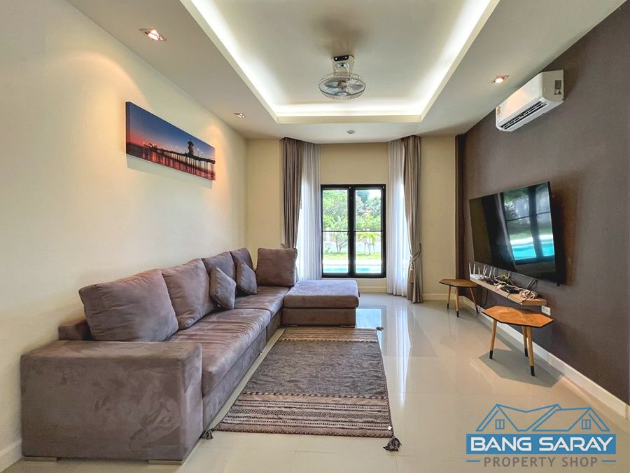 Pool Villa for Rent in Bang Saray, Next to Sukhumvit Rd. บ้าน  สำหรับเช่า