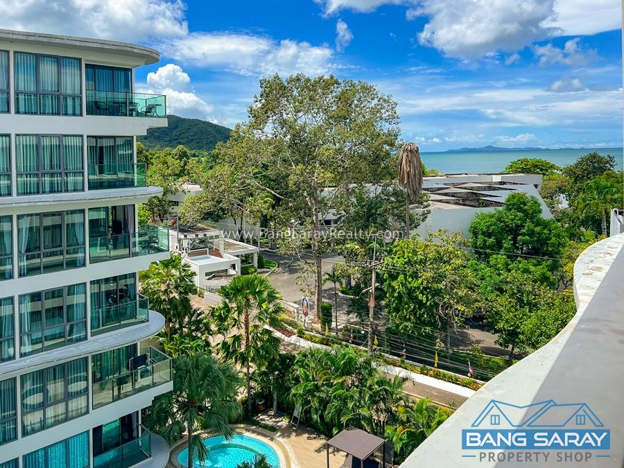 Sea & Pool Views, Sea Zen Condo for Rent คอนโด  สำหรับเช่า