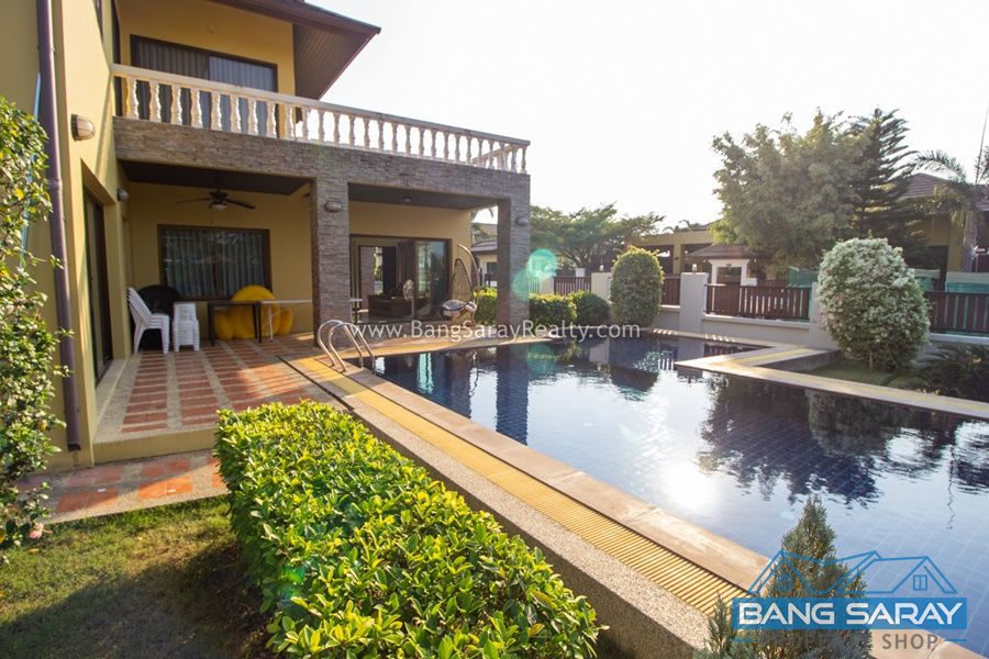 Pool Villa with Large Garden for Rent in East Bang Saray บ้าน  สำหรับเช่า