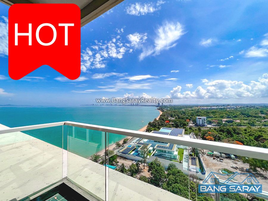 Beachfront Bang Saray Condo for Sale, Sea Views คอนโด  สำหรับขาย