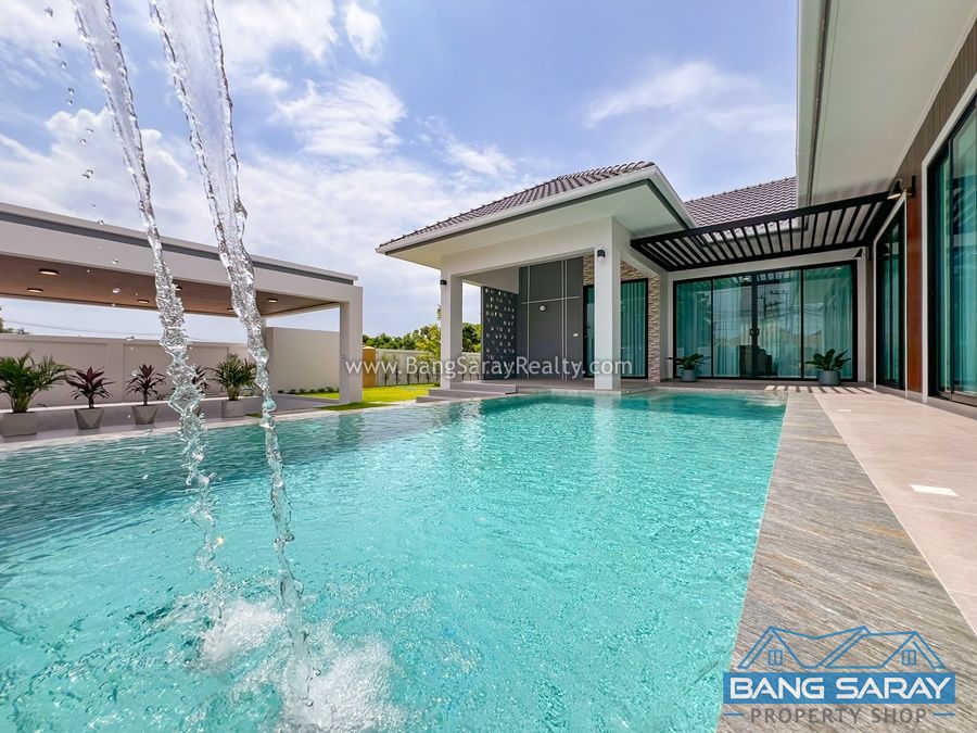 Brand new pool villa for sale in East Pattaya บ้าน  สำหรับขาย