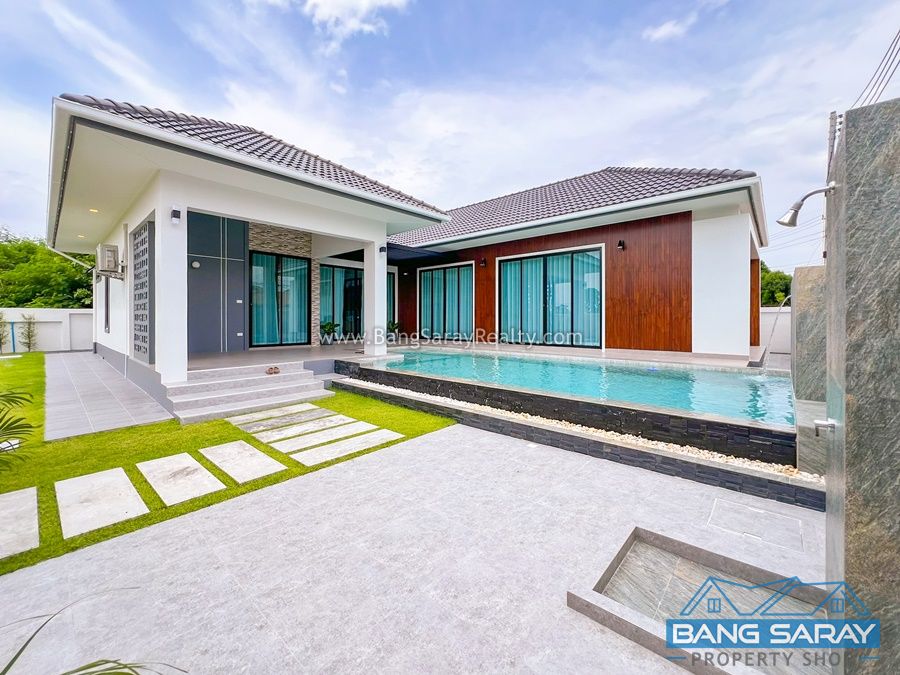 Brand new pool villa for sale in East Pattaya บ้าน  สำหรับขาย