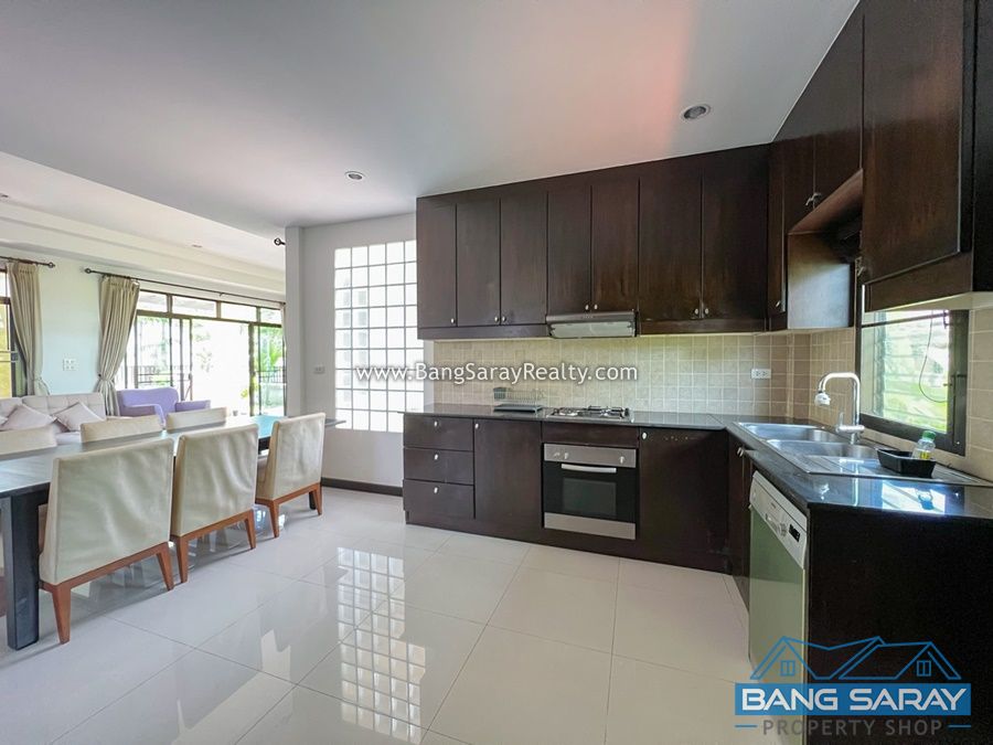 Bali-Style Pool Villa for Rent in Bang Saray บ้าน  สำหรับเช่า