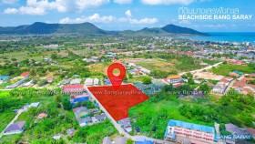 ขายที่ดิน 3 ไร่ 300 ตรว. ใกล้ชายหาด บางเสร่ - ที่ดินสำหรับขายในบางเสร่, นาจอมเทียน