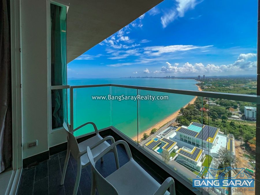 Del Mare Beachfront condo for Rent in Bang Saray คอนโด  สำหรับเช่า