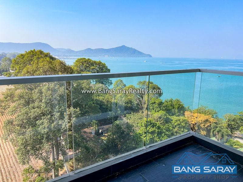 Beachfront Bang Saray Condo for Rent, Sea Views คอนโด  สำหรับเช่า