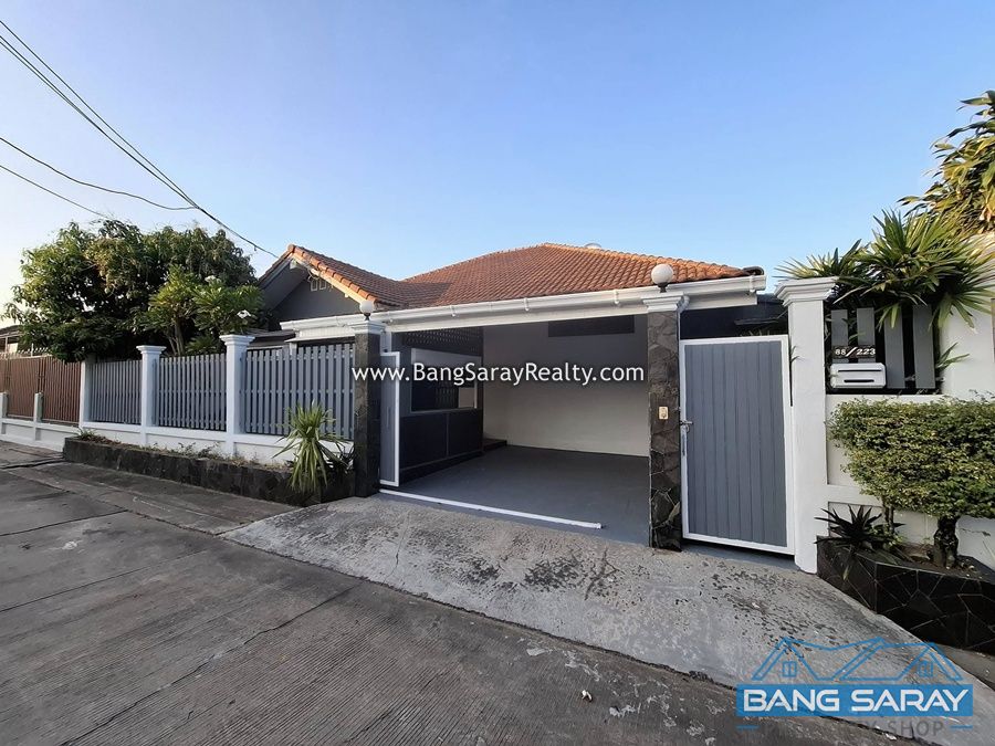 Newly Renovated House for Sale in Bang Saray บ้าน  สำหรับขาย