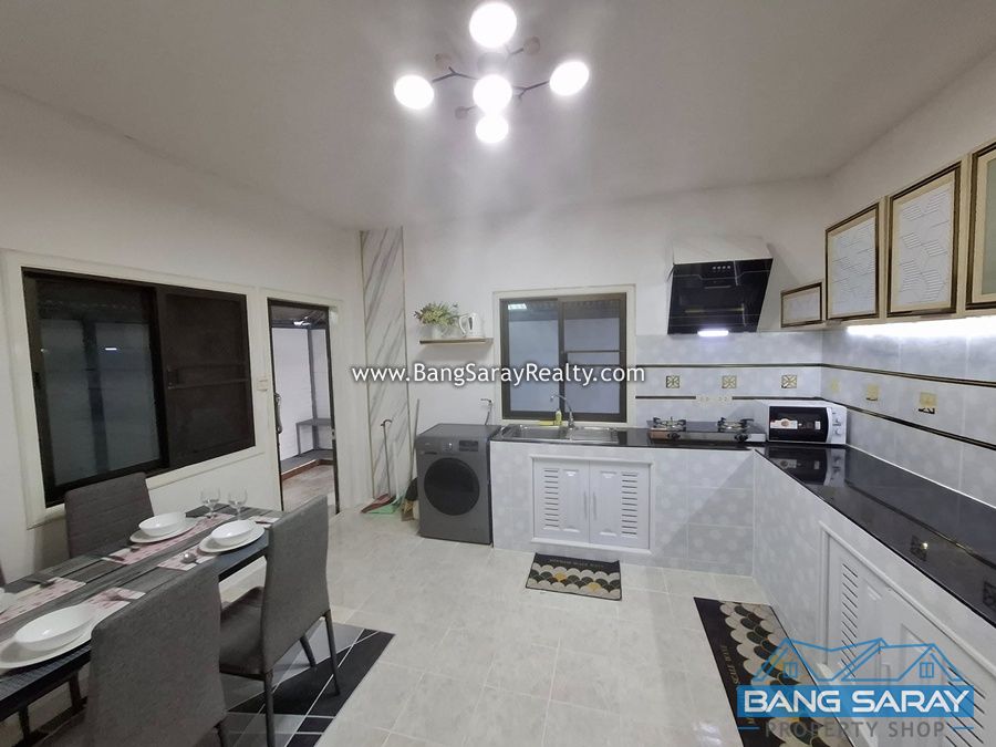 Newly Renovated House for Sale in Bang Saray บ้าน  สำหรับขาย