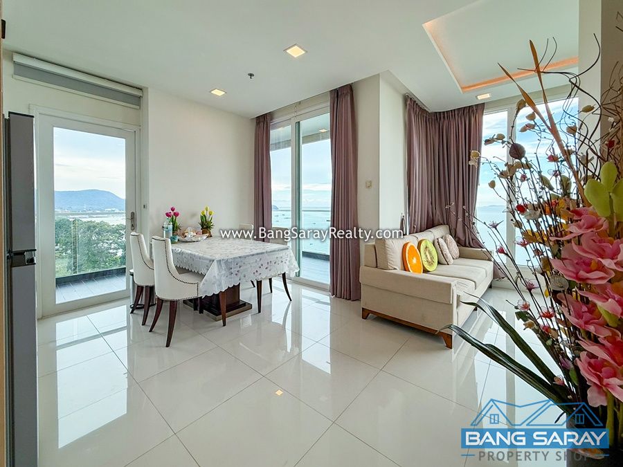 Beachfront Two Bedrooms Corner unit for Sale คอนโด  สำหรับขาย