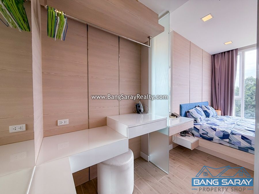 Beachfront Bang Saray Condo for Rent, Sea Views คอนโด  สำหรับเช่า