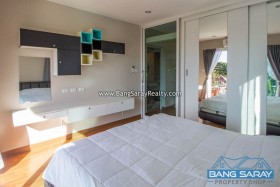 Corner Unit For Rent In Bang Saray, 250m To The Beach - 1 ห้องนอนคอนโดสำหรับเช่าในบางเสร่, นาจอมเทียน