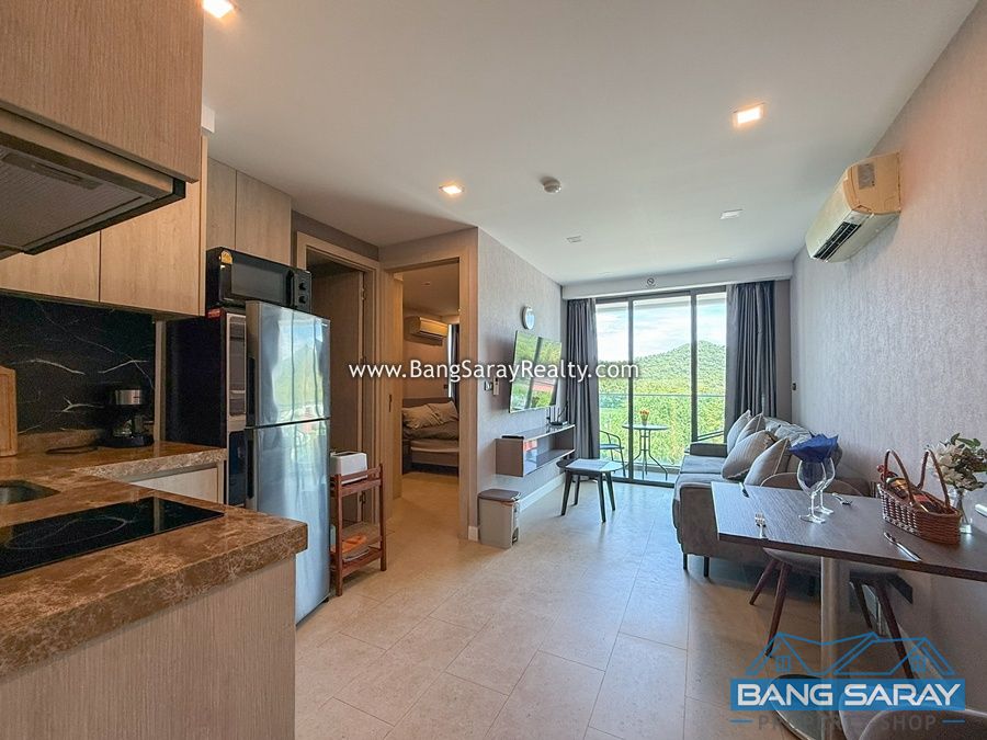 Sea Zen One-Bed Condo for Rent, Just 100m from Beach. คอนโด  สำหรับเช่า