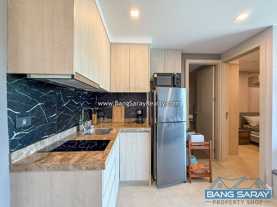 Sea Zen One-Bed Condo for Rent, Just 100m from Beach. คอนโด  สำหรับเช่า