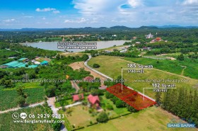  182 & 185 Sqw Land For Sale In Na Jomtien, Near  Wat Yan Reservoir - ที่ดินสำหรับขายในนาจอมเทียน, นาจอมเทียน
