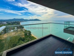 ให้เช่า คอนโด Del Mare ติดหาดบางเสร่ วิวทะเล & ภูเขา - 1 ห้องนอนคอนโดสำหรับเช่าในบางเสร่, นาจอมเทียน