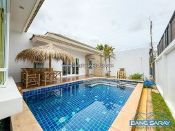 Pool Villa บางเสร่ - บ้านสวนมีสุข ใกล้สุขุมวิท - 2 ห้องนอนบ้านสำหรับเช่าในบางเสร่, นาจอมเทียน