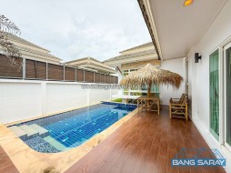 Pool Villa บางเสร่ - บ้านสวนมีสุข ใกล้สุขุมวิท - 2 ห้องนอนบ้านสำหรับเช่าในบางเสร่, นาจอมเทียน