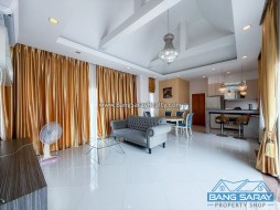 Pool Villa บางเสร่ - บ้านสวนมีสุข ใกล้สุขุมวิท - 2 ห้องนอนบ้านสำหรับเช่าในบางเสร่, นาจอมเทียน