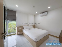 ให้เช่า คอนโดห้องมุมบางเสร่ ฝั่งทะเล - 1 ห้องนอนคอนโดสำหรับเช่าในบางเสร่, นาจอมเทียน