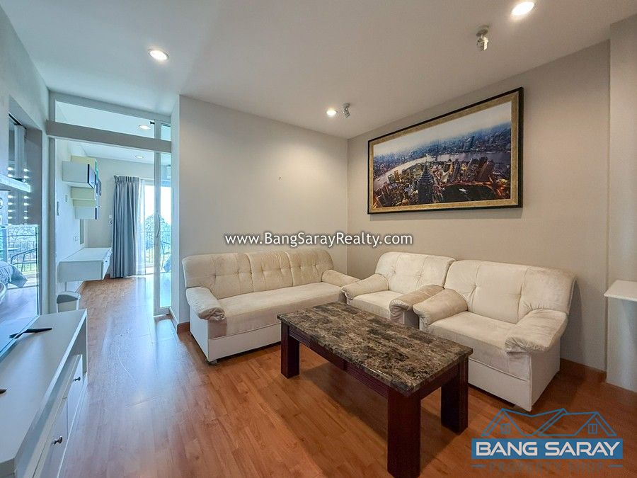 Le Beach condo for Rent, 250m. to Bang Saray Beach คอนโด  สำหรับเช่า