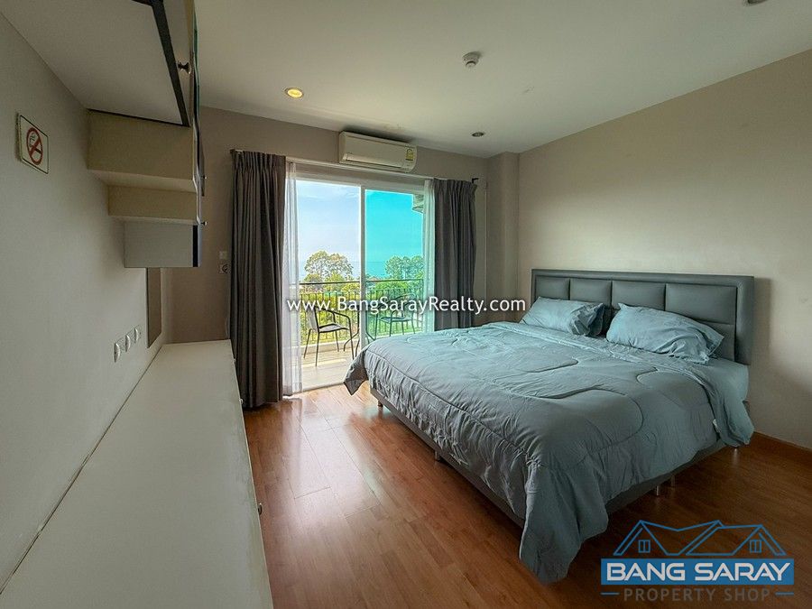 Le Beach condo for Rent, 250m. to Bang Saray Beach คอนโด  สำหรับเช่า