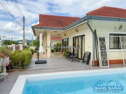 บ้านเดี่ยว พร้อมสระส่ายน้ำ บางเสร่ วิวภูเขา - 3 ห้องนอนบ้านสำหรับขายในบางเสร่, นาจอมเทียน