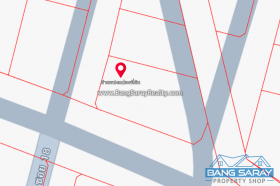 ขายที่ดินเปล่าสัตหีบ ในหมู่บ้าน มี รปภ. ใกล้แม็คโคร - ที่ดินสำหรับขายในสัตหีบ, นาจอมเทียน