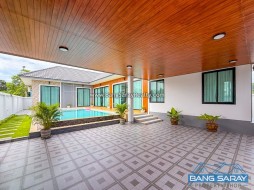 บ้านเดี่ยวสร้างใหม่ Pool Villa วิวภูเขา - 3 ห้องนอนบ้านสำหรับขายในบางเสร่, นาจอมเทียน